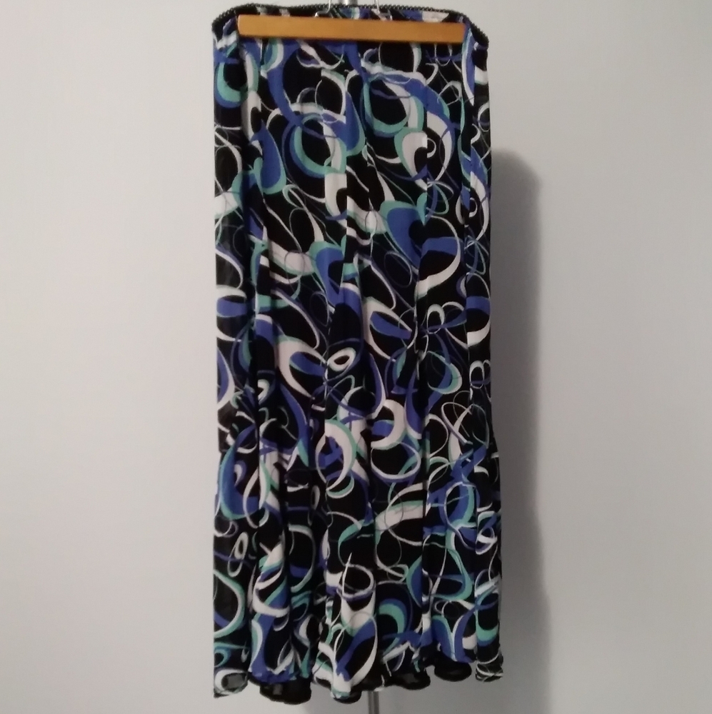 Flowy Bias Cut Y2K Chiffon Skirt